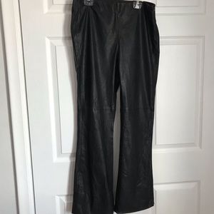 ZARA FAUX LEATHER PANTS
